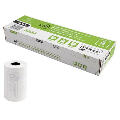 Artikelbild für Exacompta Thermorollen 5,7 cm x 24,0 m, 10 Rollen, Artikelnummer 346607