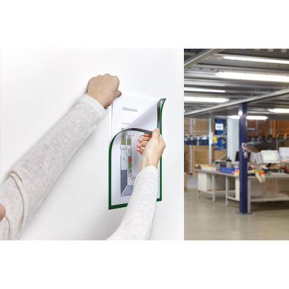 Artikelbild 2 für magnetoplan Magnetrahmen grün A4, 5 St., Artikelnummer 606446