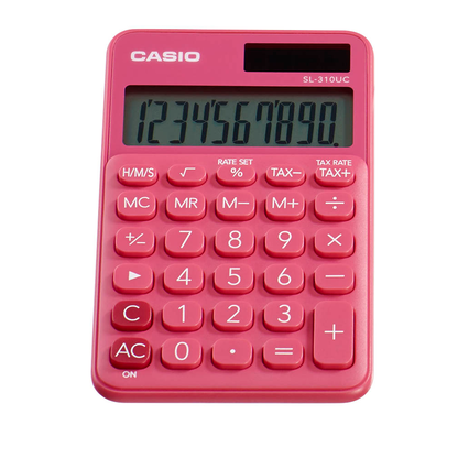 Artikelbild 4 für CASIO SL-310UC Taschenrechner pink, Artikelnummer 445580