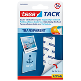 Artikelbild 1 für tesa TACK doppelseitige Klebepads für max. 20 g, 1,0 x 1,0 cm, 72 St., Artikelnummer 331797