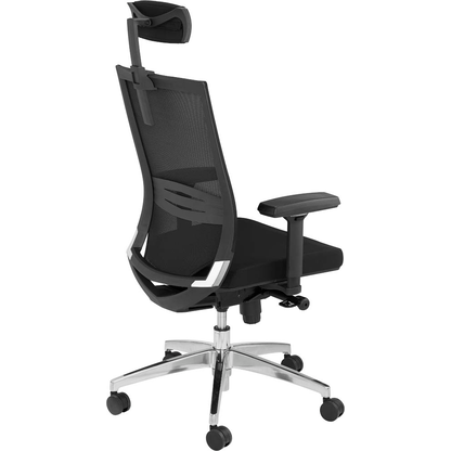 Artikelbild 5 für Mayer Bürostuhl myOPTIMAX, 2486 Stoff schwarz, Gestell alu, Artikelnummer 337378