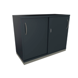 Artikelbild 1 für fm Schiebetürenschrank Sidney, 4260429767106 lavagrau 1 Fachboden 100,0 x 44,2 x 78,1 cm, Artikelnummer 411337