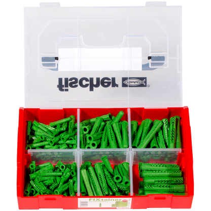 Artikelbild 2 für fischer FixTainer - UX-Green-Box 532894 Universaldübel-Sortiment, 210-teilig, Artikelnummer 479719