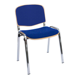 Artikelbild 1 für LÜLLMANN Stapelstuhl 225481 blau Stoff, 1 St., Artikelnummer 790919