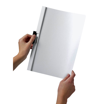 Artikelbild 2 für DURABLE Klemmhefter DURACLIP weiß, 25 St., Artikelnummer 111070