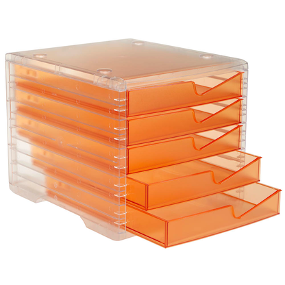 Artikelbild 2 für styro Schubladenbox styroswingbox light apricot 275-8430.24124, DIN A4 mit 5 Schubladen, 1 St., Artikelnummer 821932