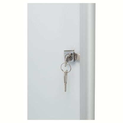 Artikelbild 4 für nobo Schaukasten Pacific silber 9x DIN A4 80,5 x 2,2 x 112,0 cm, 1 St., Artikelnummer 699557