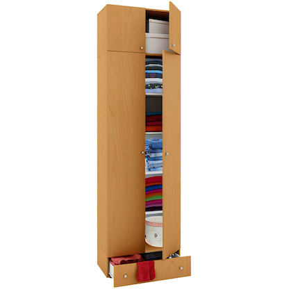 Artikelbild für VCM my office Aktenschrank Vandol, 912251 buche 4 Fachböden 70,0 x 40,0 x 238,0 cm, Artikelnummer 348377