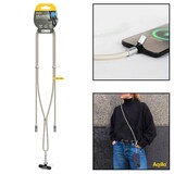 Artikelbild 1 für Aqiila® LANYARD Handykette Ladekabel sand, Kabellänge: 0,3 - 1,5 m, 30 Watt, Artikelnummer 739902