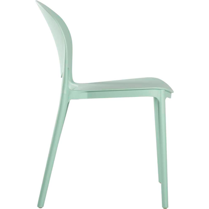 Artikelbild 4 für LÜLLMANN Besucherstuhl 230800 salbei Kunststoff, 1 St., Artikelnummer 790976