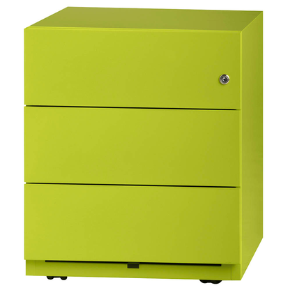 Artikelbild 4 für BISLEY Note Rollcontainer grün 3 Auszüge 42,0 x 56,5 x 49,5 cm, Artikelnummer 877241