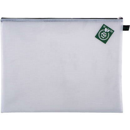 Artikelbild 2 für FolderSys Reißverschlussbeutel DIN A3 transparent/grau 0,20 mm, 1 St., Artikelnummer 592727