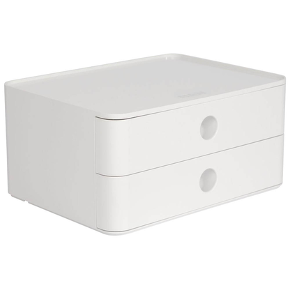 Artikelbild für HAN Schubladenbox Smart Box ALLISON weiß 1120-12D, DIN A5 mit 2 Schubladen, 1 St., Artikelnummer 965323