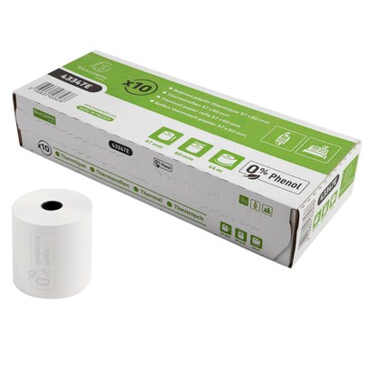 Artikelbild für Exacompta Thermorollen 5,7 cm x 44,0 m, 10 Rollen, Artikelnummer 346621