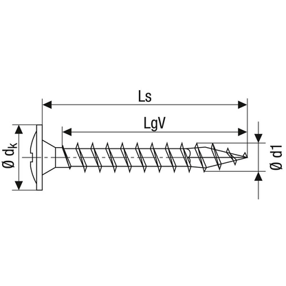 Artikelbild 5 für SPAX® Universalschrauben Z2 Rückwandkopf WIROX 0281010500202 5 mm x 20 mm, 2.000 St., Artikelnummer 394839
