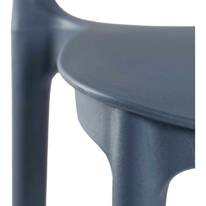Artikelbild 6 für LÜLLMANN Besucherstuhl 230801 rauchblau Kunststoff, 1 St., Artikelnummer 790968
