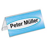 Artikelbild 1 für SIGEL Tischaufsteller 9,5 x 4,2 cm beidseitig, 10 St., Artikelnummer 707323