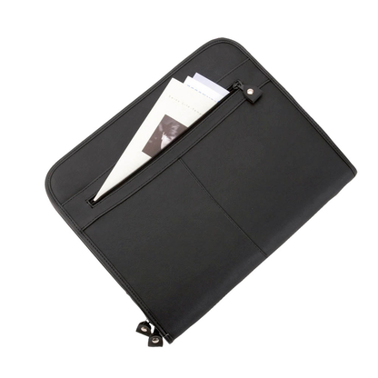 Artikelbild 2 für Alassio Konferenzmappe MILANO Leder DIN A4 schwarz, Artikelnummer 281055