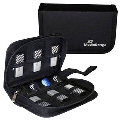 Artikelbild für MediaRange USB-Stick-Tasche schwarz, 1 St., Artikelnummer 352726