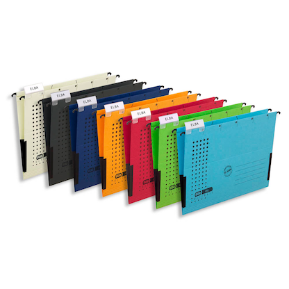 Artikelbild 5 für ELBA Hängetaschen chic ULTIMATE blau, 5 St., Artikelnummer 602177