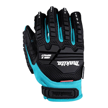 Artikelbild 11 für makita unisex Arbeitshandschuhe schwarz Größe 10, 1 Paar, Artikelnummer 634549