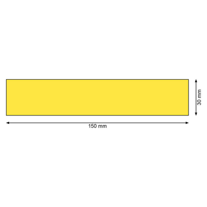 Artikelbild 2 für EICHNER Magnetschilder gelb 3,0 x 15,0 cm, 300 St., Artikelnummer 702637