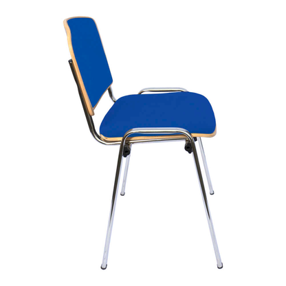 Artikelbild 2 für LÜLLMANN Stapelstuhl 225481 blau Stoff, 1 St., Artikelnummer 790919