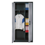 Artikelbild 1 für CP Stahlschrank C 2000 Acurado 9260-30 S10347 anthrazit, weißaluminium 4 Fachböden 93,0 x 40,0 x 195,0 cm, aufgebaut, 1 St., Artikelnummer 353409