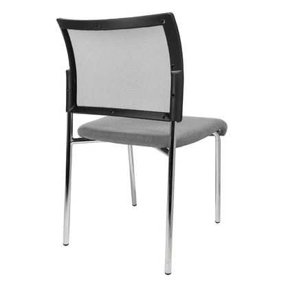 Artikelbild 6 für Topstar Besucherstühle Visit 10 Net NV290 G230 grau, schwarz Stoff, 2 St., Artikelnummer 618160