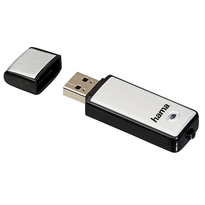 Artikelbild 4 für hama USB-Stick Fancy silber, schwarz 16 GB, 1 St., Artikelnummer 814347