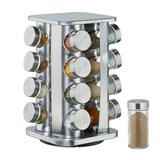 Artikelbild 1 für relaxdays Gewürzkarussell silber, 1 Set, Artikelnummer 361557