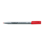 Artikelbild 1 für STAEDTLER Lumocolor Folienstifte rot 1,0 mm non-permanent, 10 St., Artikelnummer 778043