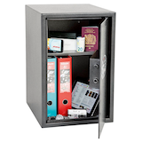 Artikelbild 1 für phoenix Tresor Vela Home & Office graphitgrau 37,0 x 44,5 x 56,0 cm, Artikelnummer 410961