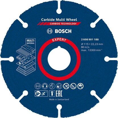 Artikelbild für BOSCH Trennscheibe EXPERT Carbide Multi Wheel, 1 St., Artikelnummer 795726