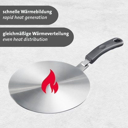 Artikelbild 3 für WESTMARK Induktion-Adapterplatte silber Ø 24,0 cm, 1 St., Artikelnummer 996797