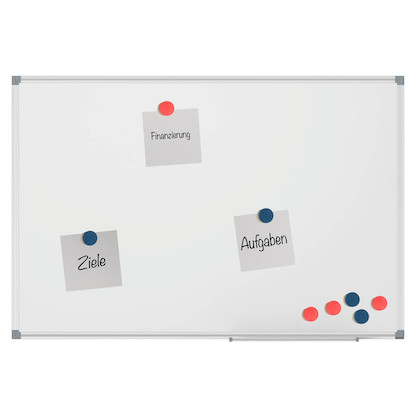 Artikelbild für MAUL Whiteboard MAULstandard 90,0 x 60,0 cm weiß spezialbeschichteter Stahl, Artikelnummer 347676