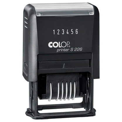 Artikelbild 2 für COLOP Ziffernstempel Printer S 226N selbstfärbend schwarz ohne Logo, 1 St., Artikelnummer 648616