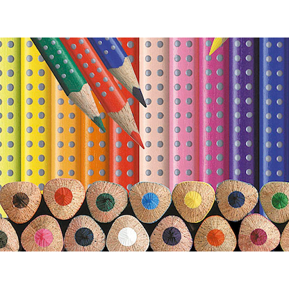 Artikelbild 6 für FABER-CASTELL Colour GRIP Buntstifte farbsortiert, 12 St., Artikelnummer 534271