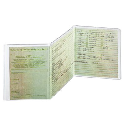 Artikelbild 3 für DURABLE Dokumentenhüllen transparent 21,0 x 10,5 cm, 10 St., Artikelnummer 584516