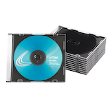 Artikelbild 1 für MediaRange 1er CD-/DVD-Hüllen Slim Cases transparent, 10 St., Artikelnummer 415620