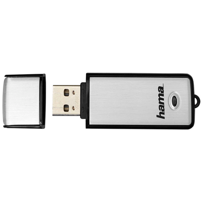 Artikelbild für hama USB-Stick Fancy silber, schwarz 16 GB, 1 St., Artikelnummer 814347