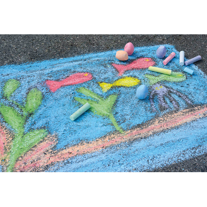 Artikelbild 4 für EBERHARD FABER Straßenmalkreide farbsortiert 50 St., Artikelnummer 198222