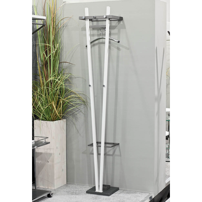 Artikelbild 2 für HAKU Möbel Wandgarderobe 14367 weiß Metall 5 Haken 34,0 x 183,0 cm, Artikelnummer 550984