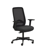 Artikelbild 1 für Mayer Bürostuhl, 2338 Stoff schwarz, Gestell schwarz, Artikelnummer 180236