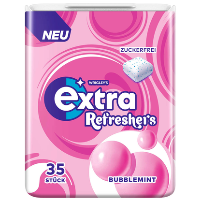 Artikelbild 2 für extra® Refreshers BUBBLEMINT Kaugummis 35 Dragees, Artikelnummer 473169