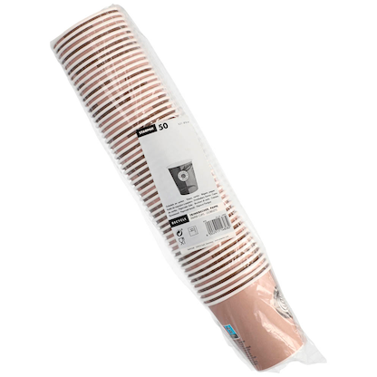 Artikelbild 3 für STARPAK Einweg-Kaffeebecher beige 0,2 l, 50 St., Artikelnummer 796987