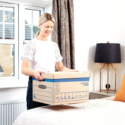 Artikelbild 7 für Bankers Box Umzugskartons SmoothMove Prime 44,5 x 38,7 x 29,4 cm, 10 St., Artikelnummer 539159