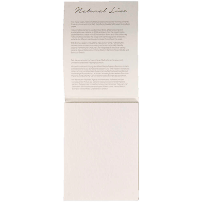 Artikelbild 5 für HAHNEMÜHLE Aquarellblock Bamboo 10,5 x 8,0 cm 265 g/qm, 10 Blatt, 1 Block, Artikelnummer 708626