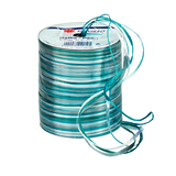 Artikelbild 1 für PRÄSENT Geschenkband Raffia Pearl glänzend blau/türkis/grün 3,0 mm x 50,0 m, Artikelnummer 135129