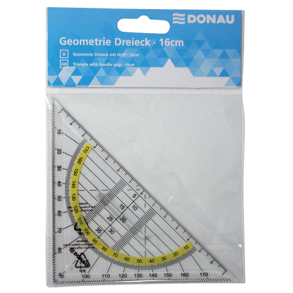 Artikelbild für DONAU Geometrie-Dreieck 16,0 cm, Artikelnummer 687511